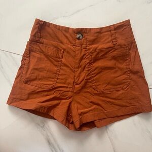 Maeve by Anthropologie Colette shorts Sz 26 Burn Orange Women’s